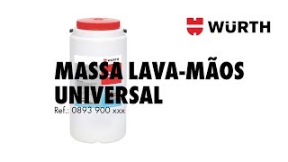 Würth  Massa LavaMãos Universal [upl. by Dagmar]