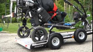 BMW paramotor trailer [upl. by Etnom]