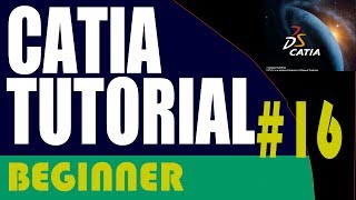 16 CATIA Beginner Tutorial Break [upl. by Ettezel]