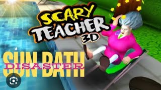 Scary teacher3dsunbath prank for Mrs T [upl. by Ardnohsed]