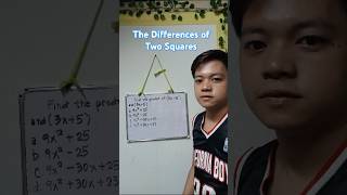 The Differences of Two Squares algebra mathtricks poginess [upl. by Llenor]