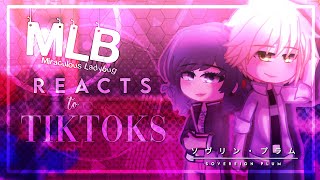 MLB Reacts to Tiktoks  MLB  Gacha Club  Part 1 [upl. by Annalise608]