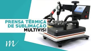 PRENSA TÉRMICA DE SUBLIMAÇÃO 8 EM 1 TÉCNICO [upl. by Caputo]