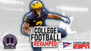 Lets Play NCAA Football 14  College Football Revamped 2024 Mod [upl. by Ariada682]