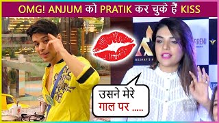 Anjum Fakih REACTS On Pratik Sehajpal Kissing Her  Talks About Bigg Boss OTT Contestants amp More [upl. by Pickar760]