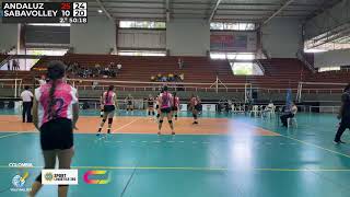 Final Div Plata U14  Andaluz vs Sabavolley [upl. by Rehtse]