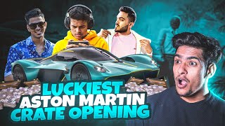 😱Hacker or What Aston Martin Luckiest Crate Opening in BGMI Ft JONATHANGAMINGYT [upl. by Nayhr844]