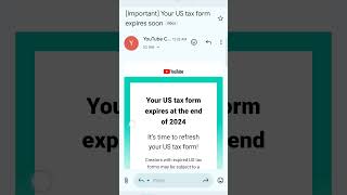 US Tax Form Expired New Update Sept 172024 [upl. by Onitsirc]