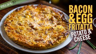 Ultimate Frittata Breakfast  One Pan Breakfast Wonder [upl. by Ennyrb]