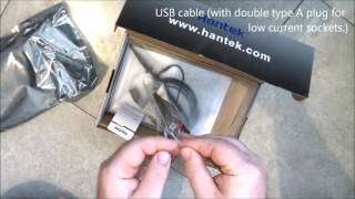 Hantek 6022BL USB OscilloscopeLogic Analyzer unboxing [upl. by Emsoc487]