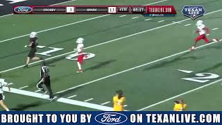 Crosby vs Kingwood Park Football Highlights  9232023 [upl. by Ainigriv289]