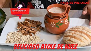 Atole De Nuez Con Avena [upl. by Eniamurt]