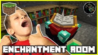 Creating Enchantment Room with GamerGirl karinaOMG  Minecraft [upl. by Brigida462]