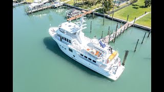 FOR SALE 80 Northern Marine 2017 quotiiWiiquot walkthrough with the Seller [upl. by Tucky340]