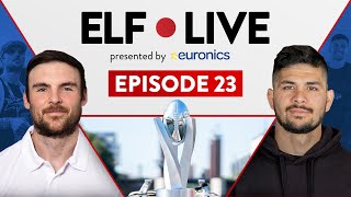 ELF Live EP22 Two Days to go amp LIVE FANTASY DRAFT presented by Euronics [upl. by Balkin]