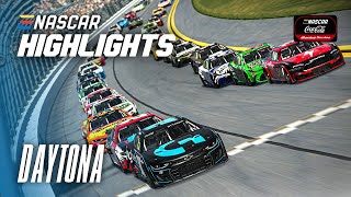 iRacing at Daytona Race Highlights eNASCAR CocaCola iRacing Series [upl. by Aicilana]