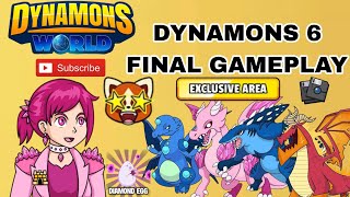 DYNAMONS 6  THE FINAL GAMEPLAY  LINK 🔗 WITH DYNAMONS WORLD 🌎 GAME [upl. by Nospmoht]