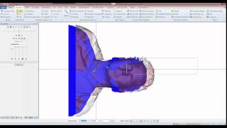 Positioneren van 3D scan in AlphaCAM [upl. by Borrell]