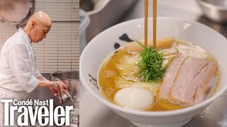 Only 70 People A Day Can Eat This 10 Michelin Star Ramen  Local Process  Condé Nast Traveler [upl. by Jew]