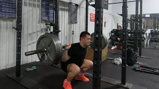 raw 405 squat sesh [upl. by Willdon]