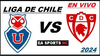 🔴Universidad de Chile vs Deportes Copiapo en vivo  Liga de Primera Chile [upl. by Aeki646]