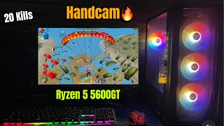 Ryzen 5 5600gt Freefire BRRanked Gameplay  High Graphics with fps test [upl. by Nosmoht715]