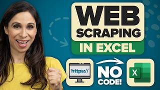 Master Excel Web Scraping  Learn How to Import Data AND Images with ZERO Coding [upl. by Jonell]