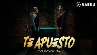 Mateo Castro  Te Apuesto Video Oficial [upl. by Mccord]