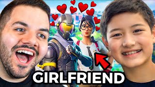 CouRage helps Connor get a girlfriend on Fortnite [upl. by Jamilla]