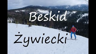 Skiturowy weekend w Beskidzie Żywieckim ⛷ 🌄 34 lutego 2024 [upl. by Yllrebmik]