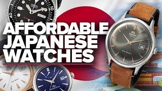 Affordable Japanese Watches  Over 15 Watches Mentioned [upl. by Rogozen]