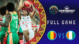 Group Phase  Mali v Côte dIvoire  Full Basketball Game  FIBA U18 AfroBasket 2024 [upl. by Jewel]