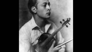 Jascha Heifetz Plays Bach Sonata No1 [upl. by Auqinet]