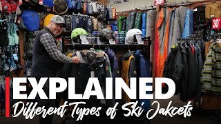 The Different Types of Ski Jackets Explained  Good Sports [upl. by Lehte]