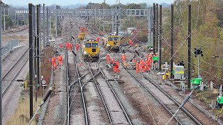 Werrington Junction Upgrade 6th November 2022 [upl. by Creight]