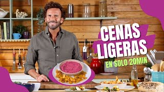 4 CENAS ligeras Fáciles y Saludables en menos de 20 min cheforopeza [upl. by Hosfmann]