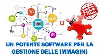 IrfanView Un potente software per la gestione delle immagini Gratuito  Free [upl. by Iggem637]