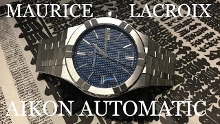 Maurice Lacroix Aikon Automatic Baselworld 2018  Review [upl. by Arlina]