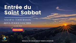 Ouverture Du Saint Sabbat  Vendredi 10 Novembre 2023  VISION DESPOIR TV [upl. by Enilra]