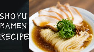 Japanese chef teaches how to make the BEST Shoyu Ramenrecipe [upl. by Orofselet]