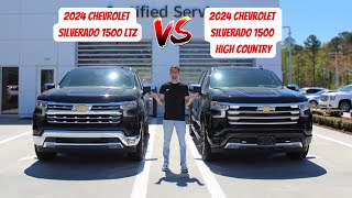 2024 Chevy Silverado LTZ VS 2024 Chevy Silverado High Country  Which Truck Is Better [upl. by Tamsky]