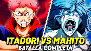 ⚡YUJI ITADORI VS MAHITO BATALLA COMPLETA  ¡LA MEJOR BATALLA DE SHIBUYA  JUJUTSU KAISEN [upl. by Chouest353]