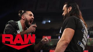 Seth quotFreakinquot Rollins questions Drew McIntyres fixation on CM Punk Raw highlights March 18 2024 [upl. by Reibaj]