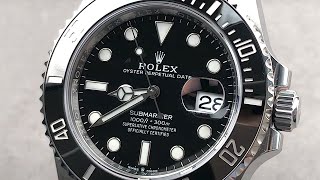 2020 Rolex Submariner Date 41mm 126610LN Rolex Watch Review [upl. by Eryn]