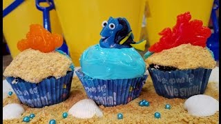 💖 Finding Dory Smores Cupcakes Homemade from Scratch Recipes by Mommy Is A Chef  Heidy Guzman [upl. by Arihas]