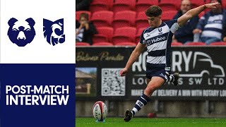 GREAT TO GET THE OPPORTUNITY  Sam Worsley on 11try win for Bristol Bears [upl. by Yanetruoc]