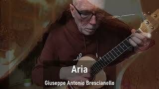 Aria  Brescianello  Classical Fingerstyle Ukulele [upl. by Rybma]