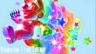 Super Mario Galaxy Rainbow Star Invincibility Music [upl. by Cecilio]