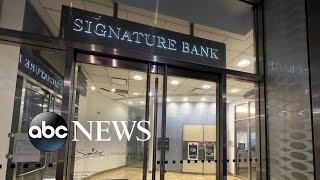 Signature Bank collapse becomes thirdlargest bank failure in US history [upl. by Fredel]