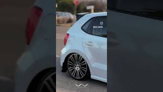 Polo tsi stance MsentizChannel volkswagen automobile stance static stanced funny shorts [upl. by Fadiman]